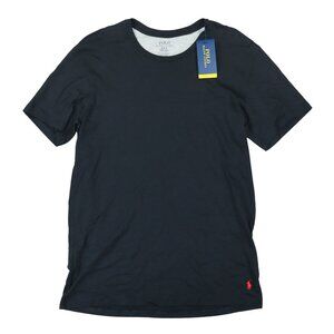 Polo Ralph Lauren Short Sleeve Men's Crew Neck Sleep T-Shirt W/ Logo M NWT Black